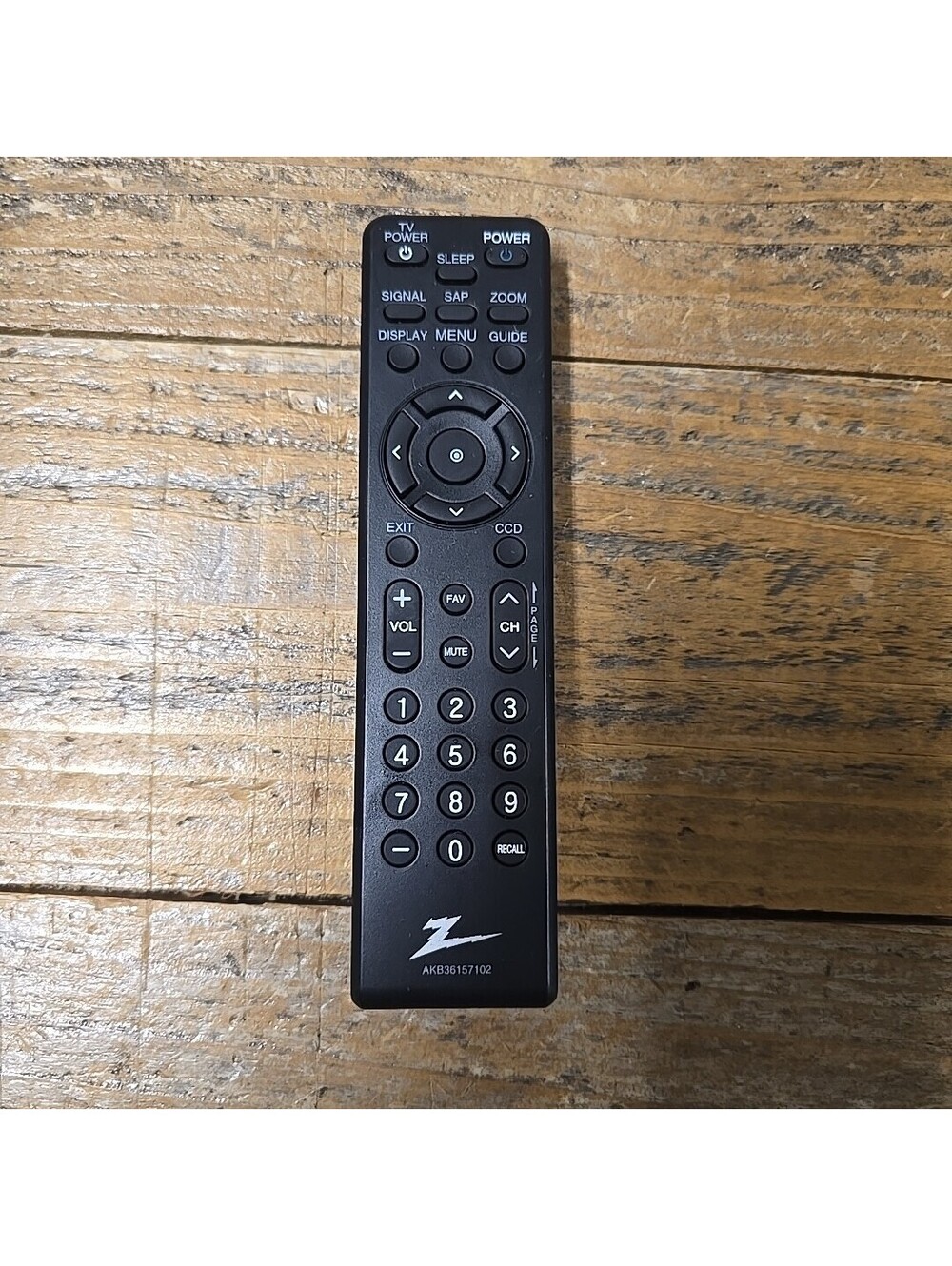 Zenith AKB36157102 Remote Control For DTT900 DTT901 Digital TV Converter Box